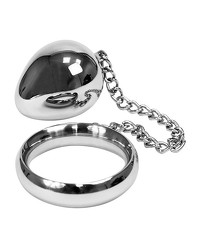 Donut Ring Anal Egg: Edelstahl-Penisring mit Analplug